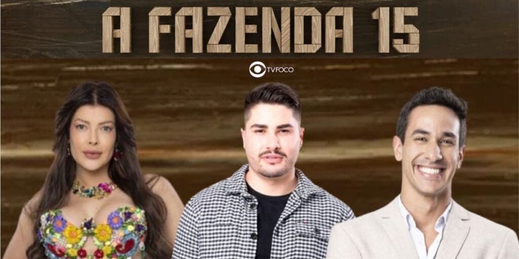 Enquete A Fazenda 15 - Jaque, Lucas e Henrique estão na roça; vote
