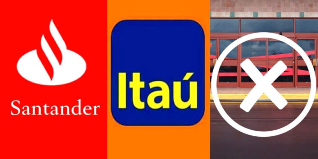 Encerramento das atividades: O fechamento de agência do Santander e comunicado oficial de rival do Itaú