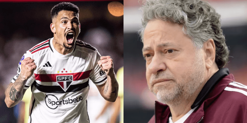Adeus de Luciano após 3 anos no São Paulo deixa Casares com a corda no pescoço e novo clube acaba de vazar