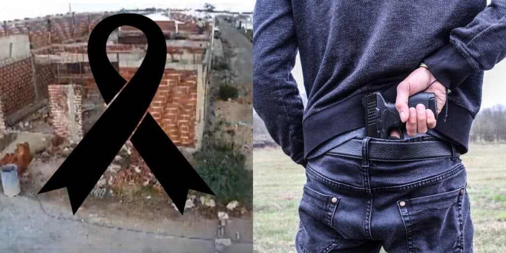 VÍDEO e mar de sangue: Trabalhador é morto a tiros por dois homens enquanto trabalha em obra na Bahia