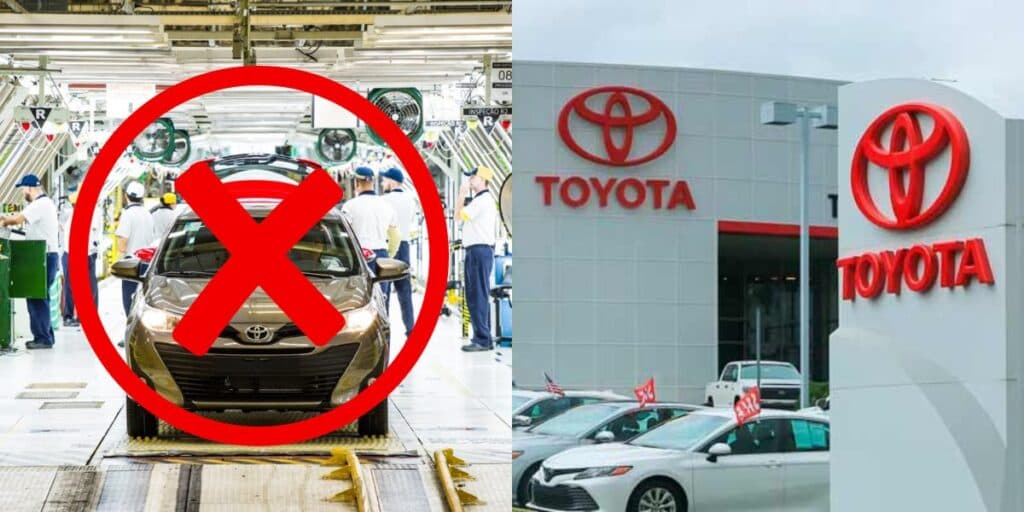 Encerramento de produções e venda de fábrica: O adeus da Toyota após anos em país diante de situação difícil