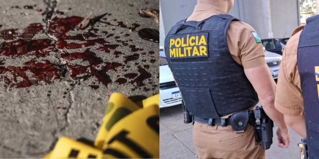 Briga e mar de sangue: Morador de rua mata homem a facadas no meio da via em BH, foge às pressas e é preso
