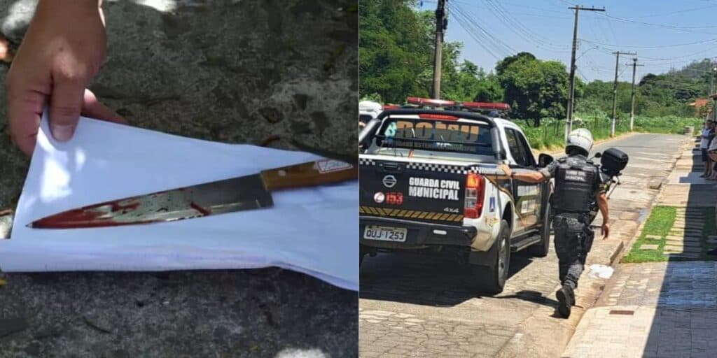 Tragédia e mar de sangue: Idoso morre após ser esfaqueado no meio da rodovia por adolescente em MG