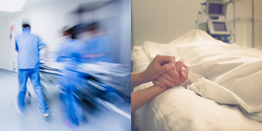 Família em choque: Mulher morre de tanto beber água, após equipe de hospital se distrair em celular