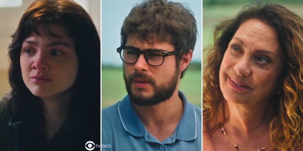 Bomba em Terra e Paixão - Petra rompe com Hélio e desmascara Agatha: "Vai pagar"