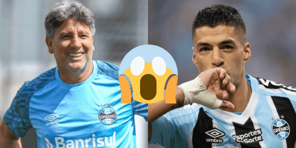 Renato solta fogos, vai parar o mundo do futebol: Suárez volta atrás e desfecho no Grêmio faz torcida VIBRAR