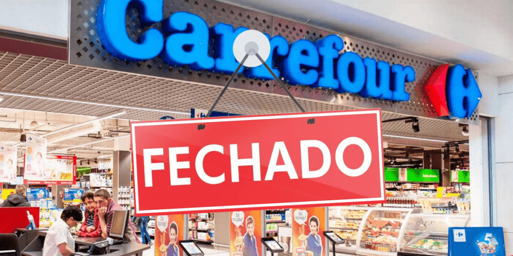Encerramento: O fechamento em massa de unidades do Grupo Carrefour e comunicado oficial da rede