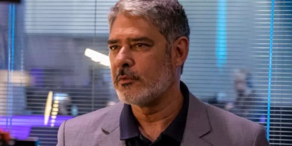 "Vou explicar o porquê": O choro de William Bonner após perder o chão com notícia sobre o Jornal Nacional