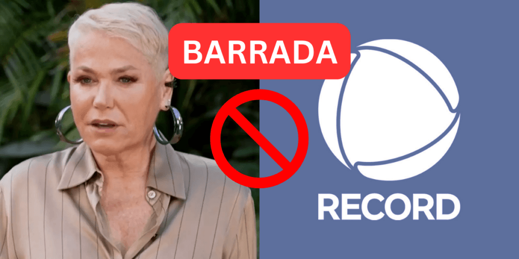 De jeito nenhum: A emissora rival da Record que Xuxa é proibida de pisar ou ser citada por guerra milionária