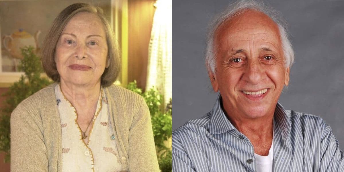 Miriam Pires e Flávio Migliaccio (Reprodução/Montagem TV Foco) Miriam Pires e Flávio Migliaccio (Reprodução/Montagem TV Foco)