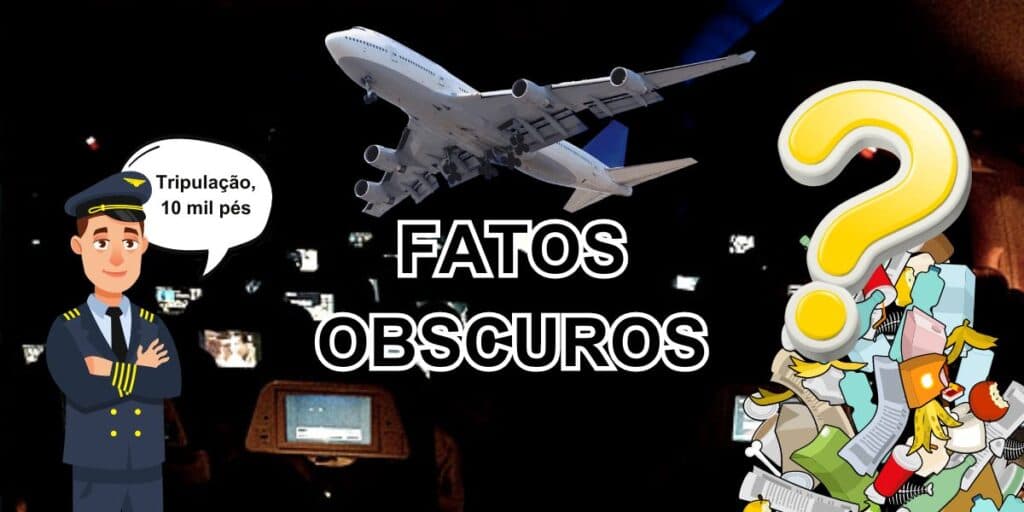 Por que pilotos apagam as luzes, avisam que estão a 10 mil pés e imundice: 3 fatos obscuros do avião