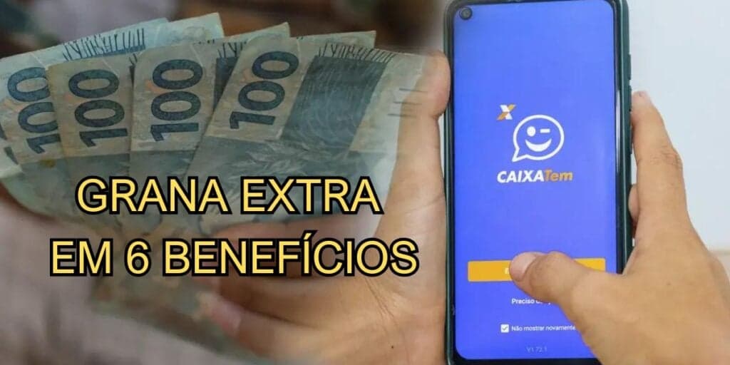 Passando de R$ 1 mil e para mais de 60 milhões: Caixa Tem vem com grana extra em 6 benefícios de 2024