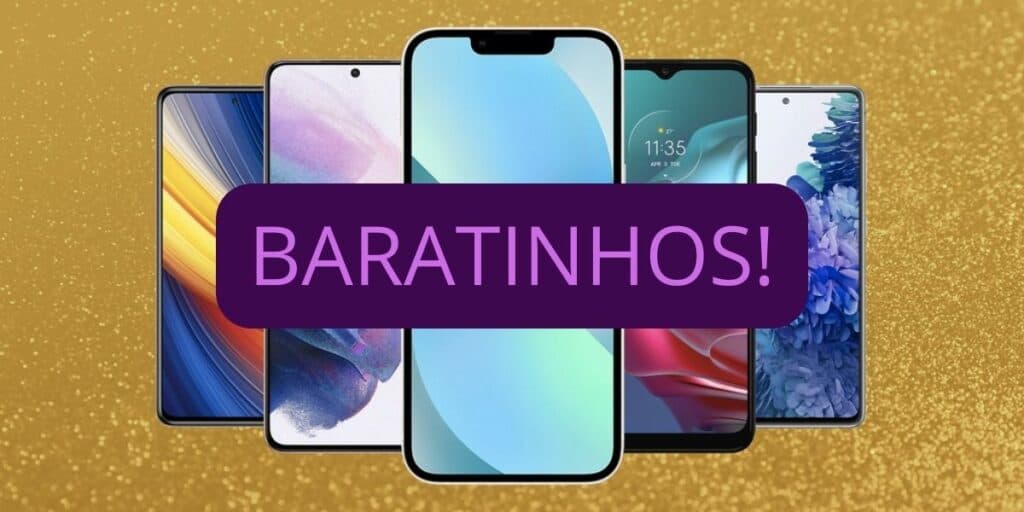 Casa dos R$1000, Samsung na lista e melhor que Iphone: 7 celulares BARATINHOS para comprar antes de 2024