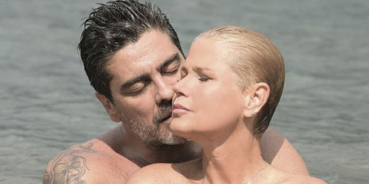 O casal Xuxa e Junno estão 11 anos juntos (Reprodução/Internet)