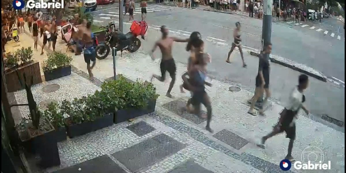 Assaltos no Rio de Janeiro (Foto: Reprodução / Bom Dia Brasil da Globo) Assaltos no Rio de Janeiro (Foto: Reprodução / Bom Dia Brasil da Globo)