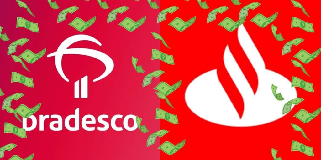 R$ 7 bilhões: O estouro de cofres do Santander ao ir para cima do Bradesco e virar dono de gigante no Brasil