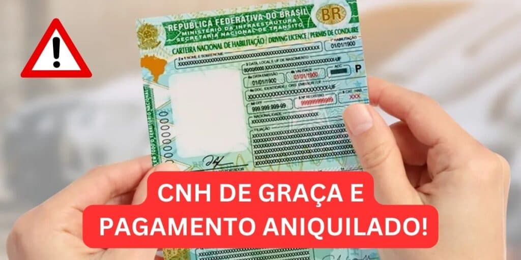 Nova CNH de graça e pagamento de renovação aniquilado: 2 leis chegam como VITÓRIA à lista de CPFs