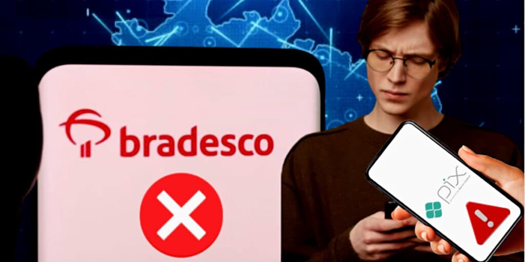 Alerta: PIX do Bradesco tem atividade suspensa e banco faz comunicado emergencial aos 55 milhões de clientes