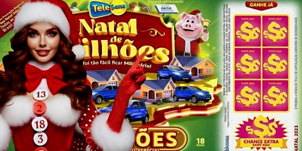 Tele Sena de Natal e R$6 MILHÕES em prêmios: Confira o resultado do 4º sorteio neste domingo (17/12)