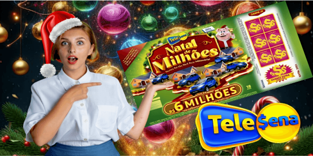 Tele Sena de Natal tem R$6 MILHÕES em prêmios: Confira o resultado de domingo (03/12)