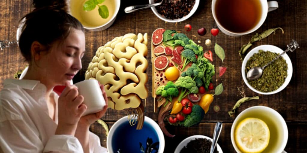 Natural e IMUNE à perda de memória: 5 chás poderosos rejuvenescem cérebro em 30 anos e atrasam envelhecimento