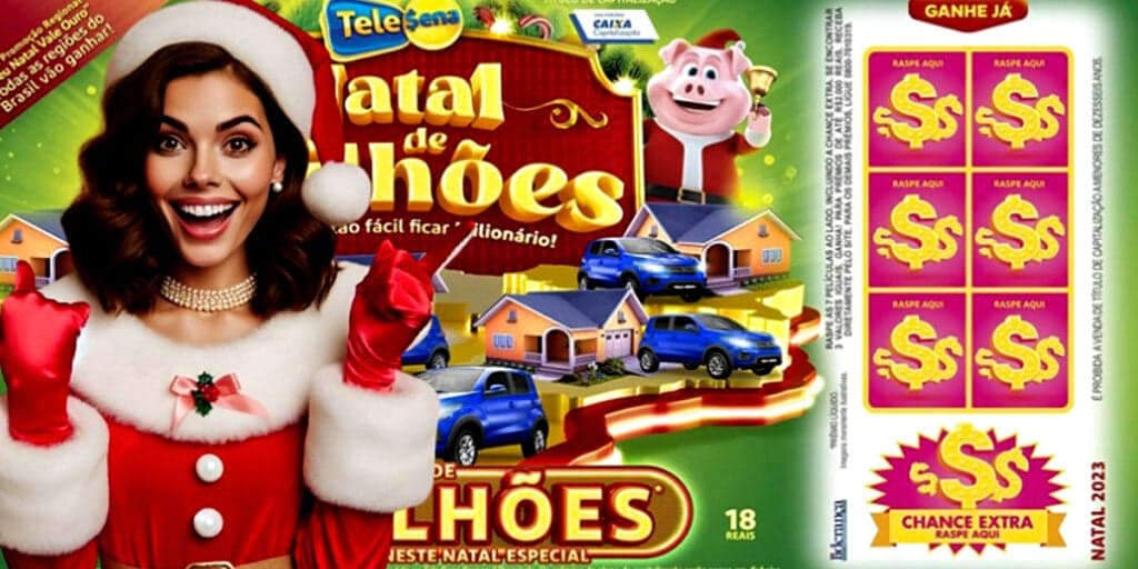 Tele Sena de Natal e os R$6 MILHÕES em prêmios: Confira o resultado de domingo (10/12)
