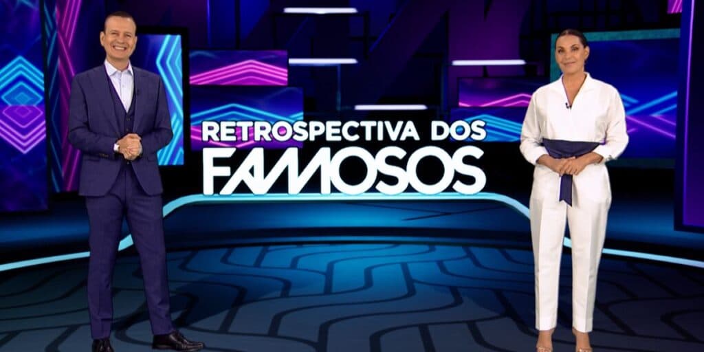 Retrospectiva dos Famosos, apresentada por Carolina Ferraz e Celso Zucatelli, vai ao ar quarta (27/12)