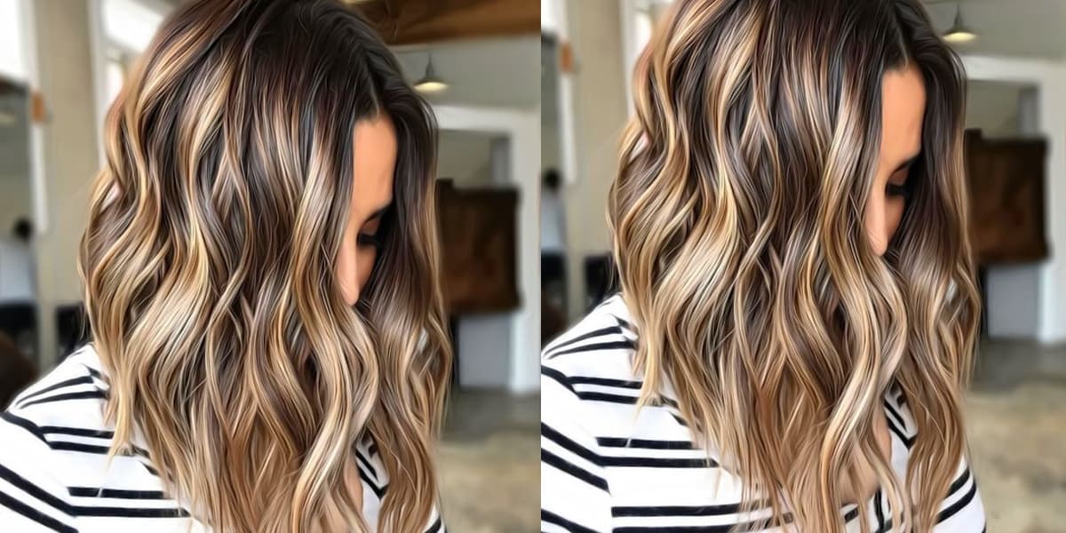 Espinha em cabelo castanho (Foto: Reprodução - Tudo com MODA)