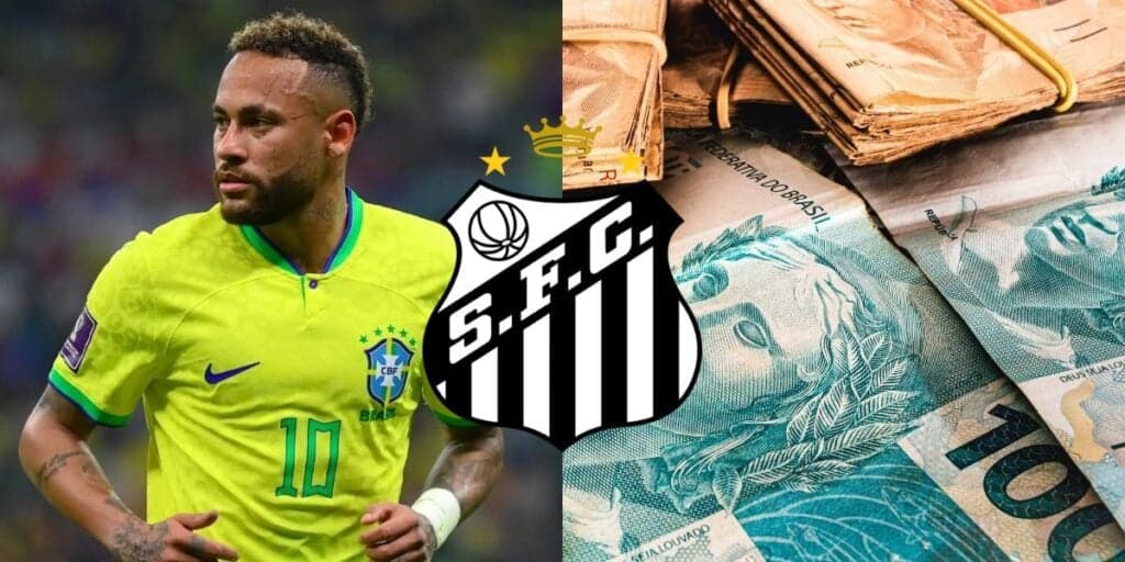 R$ 500 milhões e Neymar oficialmente desbancado: Contratação de atacante da Espanha chega voando no Santos