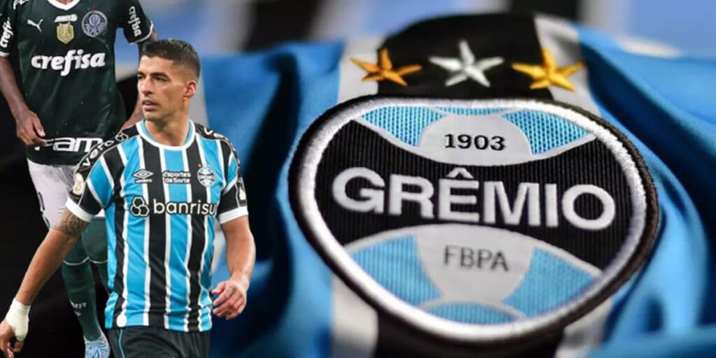 Substituto pra Suárez, meia do Palmeiras e mais 1: Grêmio se arma pra ter 3 reforços espetaculares em janeiro
