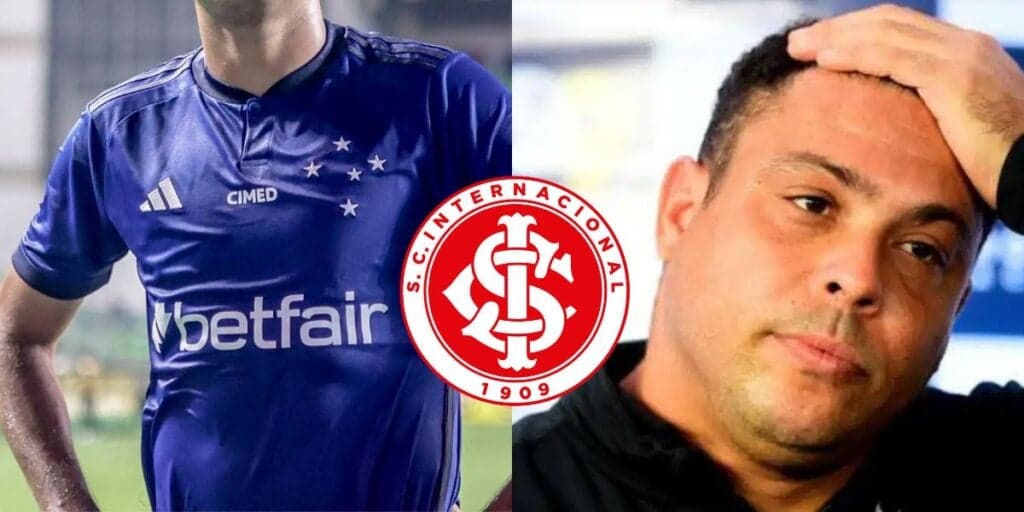 Ronaldo aos prantos e Coudet feliz da vida: Internacional arromba os cofres para roubar craque do Cruzeiro