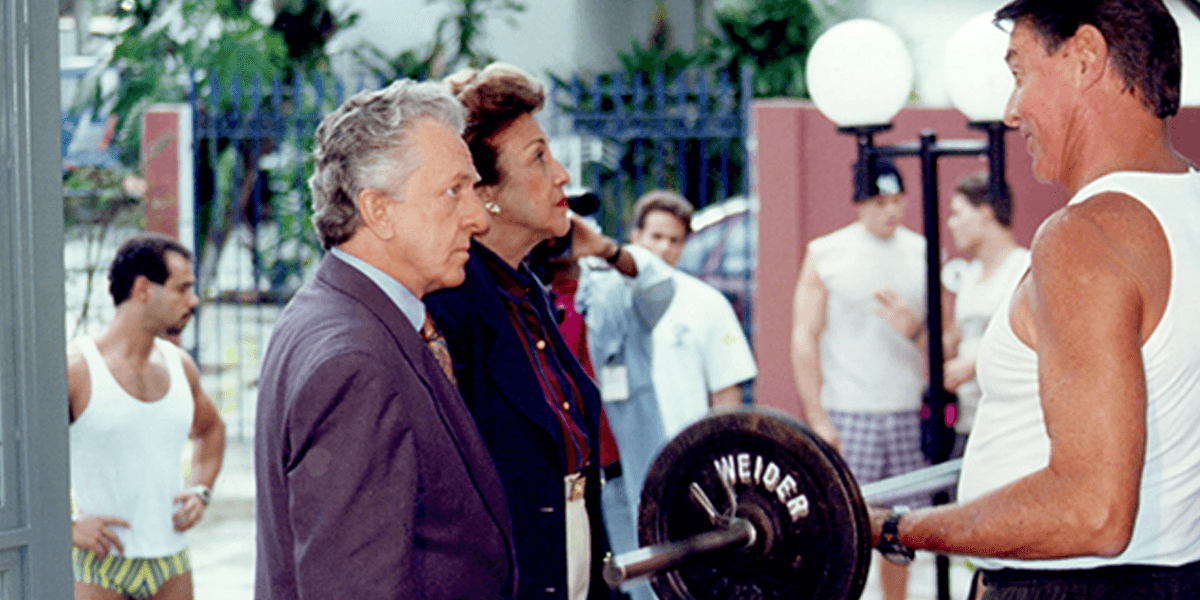 John Herbert e Nair Bello em Malhação (Foto: Reprodução, Globo)