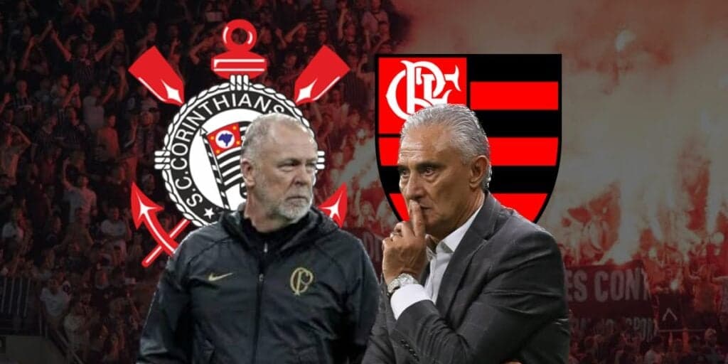 Tite e Mano desesperados: 3 estrelas de Corinthians e Flamengo na mira de rival GIGANTE do Brasileirão