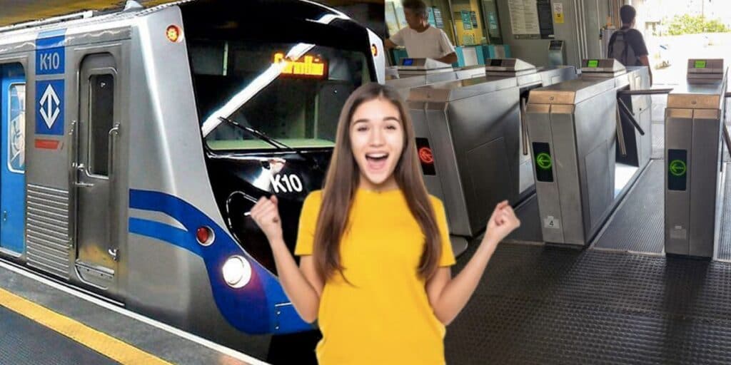 Metrô de SP e CPTM de GRAÇA: Quase 2 milhões de passageiros, além de idosos, têm isenção da tarifa em 4 passos