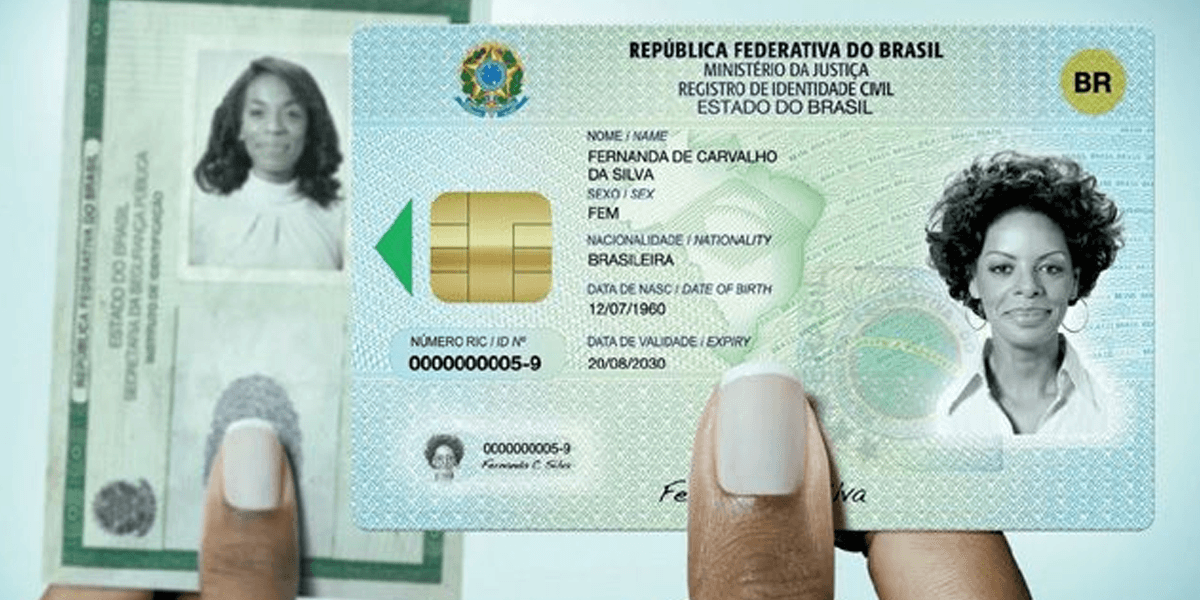 Documento: Novo RG (Foto: Reprodução, G1)
