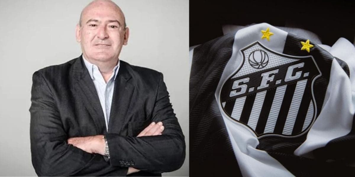 3 bombas caem nas costas de Rueda no Santos em 2023 - Foto: Internet