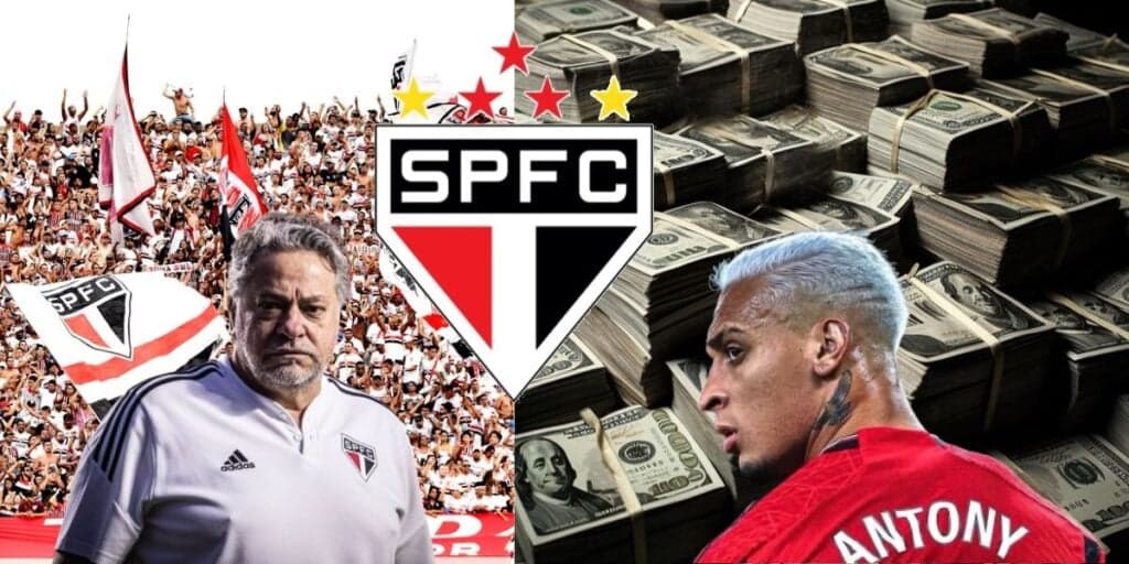 Adeus após 2 anos na Inglaterra e Casares já sabe: Contratação de Antony chega voando no São Paulo em abril