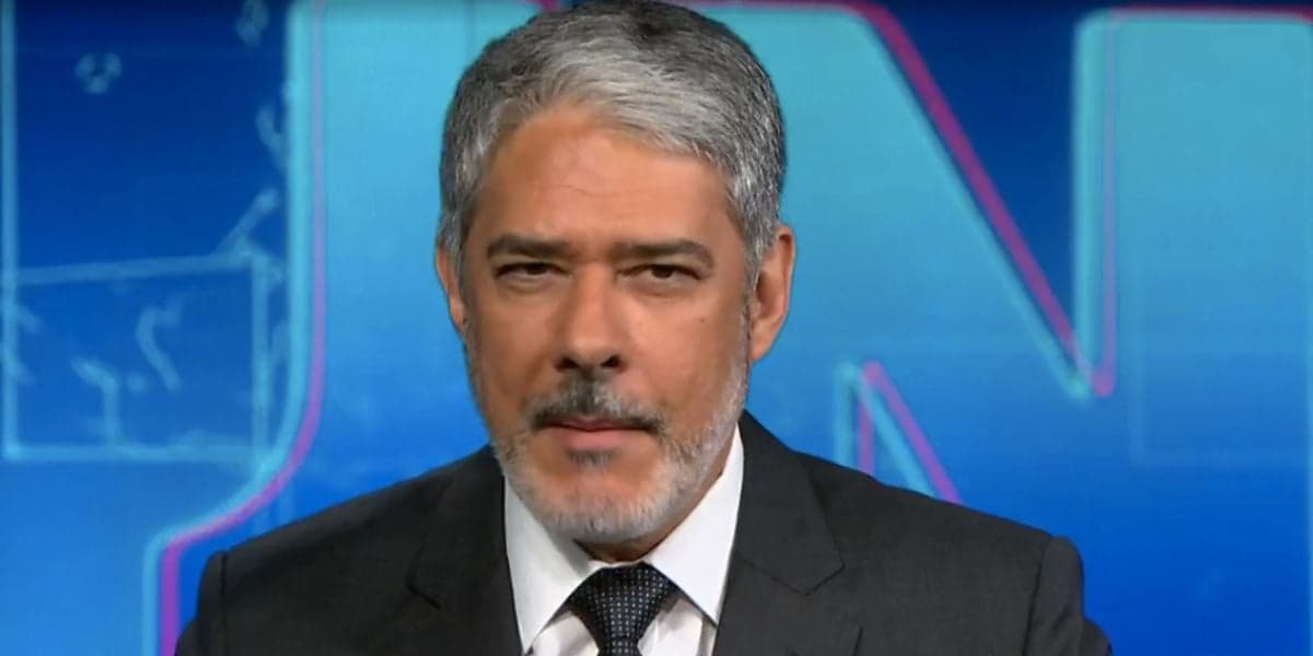 William Bonner no Jornal Nacional (Foto: Reprodução / Globo)