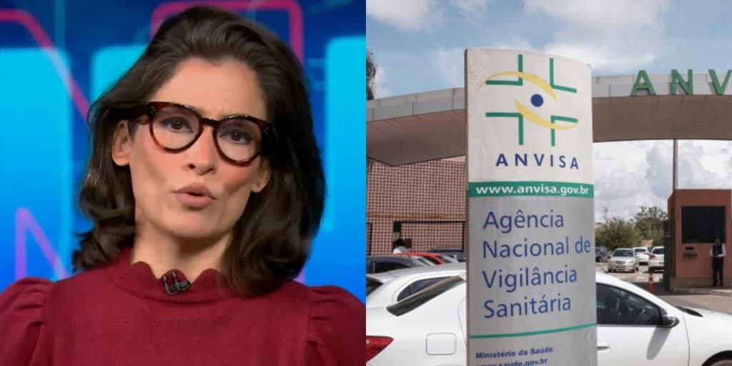 Prisão e alerta URGENTE: O anúncio às pressas de Renata Vasconcellos no JN com decisão da ANVISA