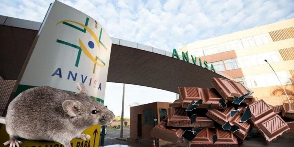 Cegueira, pelo de rato e chocolate com vidro: 3 produtos arrancados às pressas pela Anvisa e sinal VERMELHO