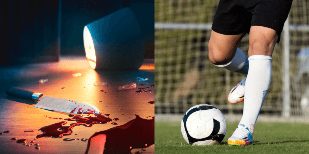 Vingança à sangue frio: Jogador de futebol assassina o namorado da ex-mulher e abusa dela em São Paulo