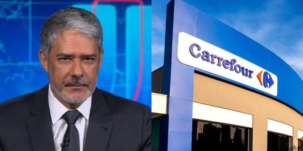 “Dívida de 50 bilhões”: Bonner paralisa JN às pressas com desfecho de rival do Carrefour à beira da falência