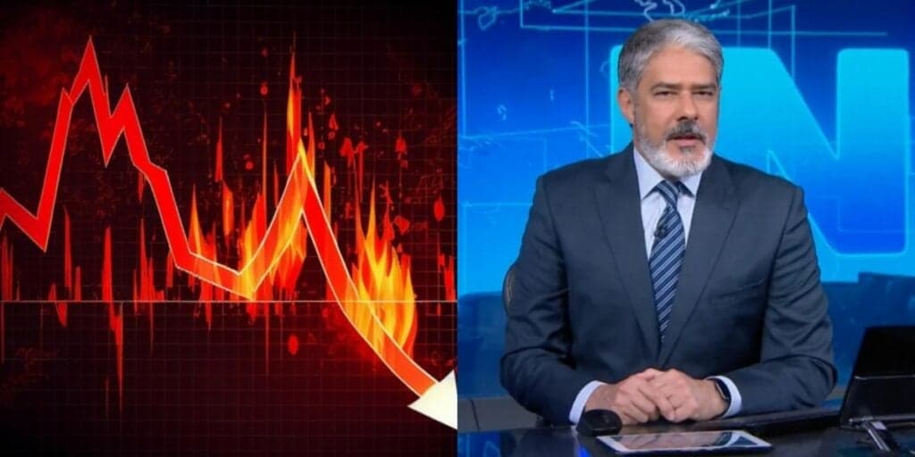 "Pior crise financeira": O fundo do poço de empresa gigante e à beira da falência anunciada por Bonner no JN