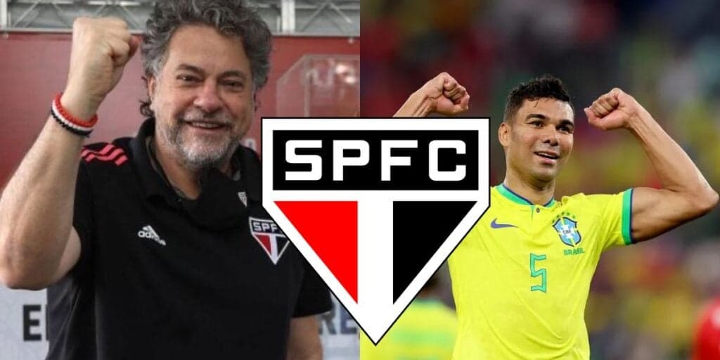 50 milhões, o negócio já foi revelado: Contratação de Casemiro deixa o São Paulo e Casares em êxtase