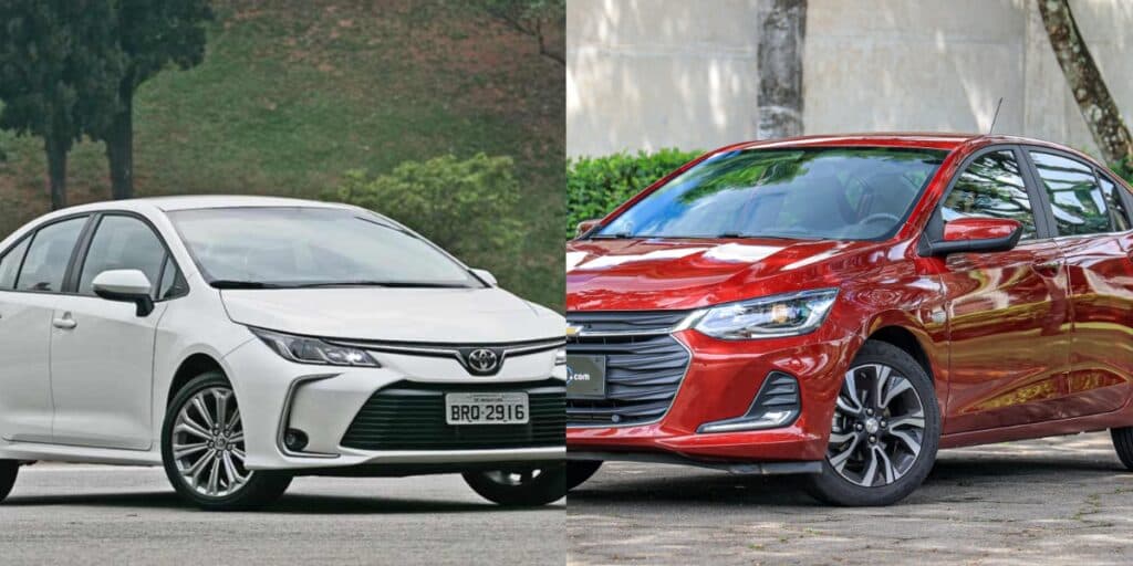 Ônix e Corolla na lista: 3 CARROS extintos em 2023 e os 13 sedans favoritos, mais vendidos e valorizados
