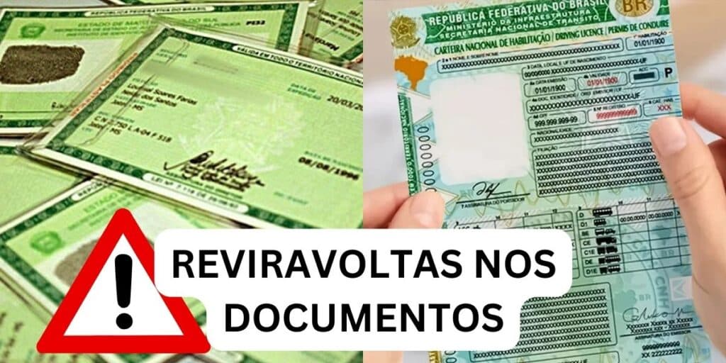Fim do RG, donos destes veículos dando adeus a CNH e mais um ceifado: 3 reviravoltas dos documentos no Brasil