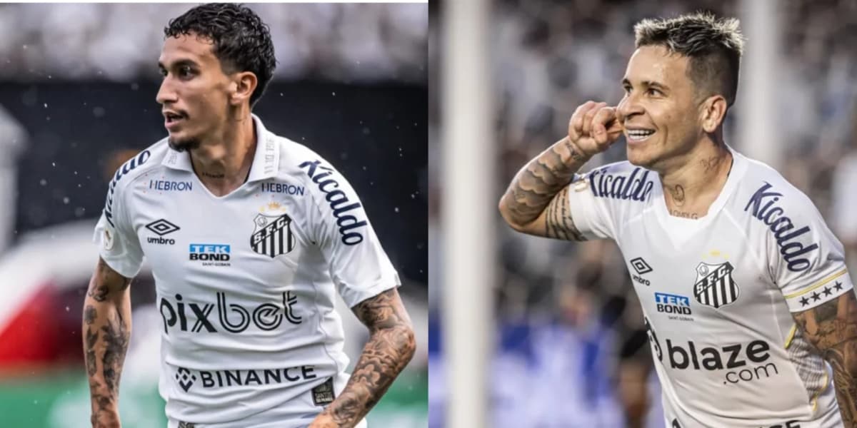 Dodi e Soteldo, jogadores do Santos  - (Foto: Reprodução / Internet)