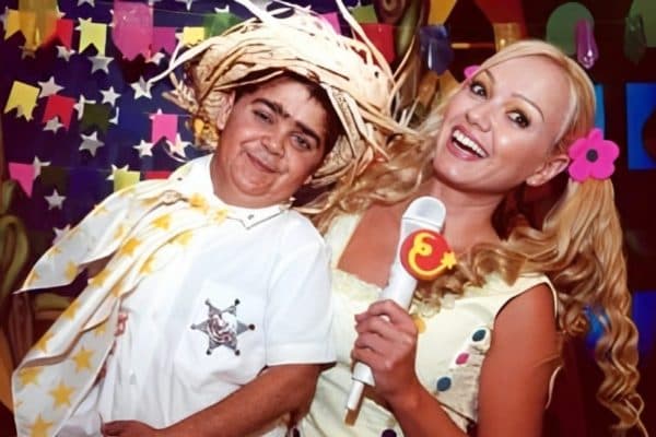 Hélio Eduardo Afonso, o Pitoco e Eliana (Reprodução/Internet)