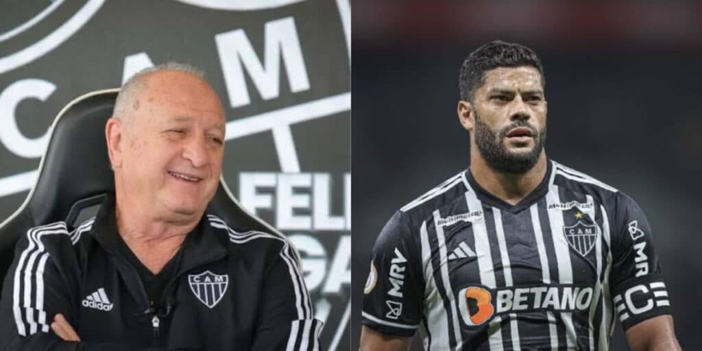 Para quarteto bomba com Hulk: Atlético-MG arma chegada de pacotão com 3 reforços para a alegria de Felipão