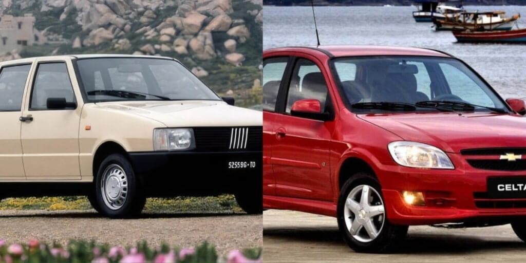Ressurreição do Celta e Uno: 2 viradas da Chevrolet e Fiat em países com lançamentos para aniquilar rivais